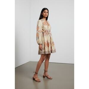 Sea New York NWT Fiorella Blossom Fall Floral Boho Mini Dress Sz S